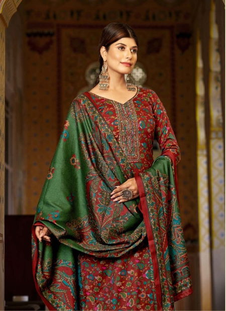 Romani Soneri Winter Wear Pashmina Dress Material Catalog
 Catalog